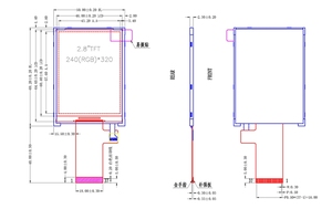 Modulo Display LCD grafico da 2.8 pollici TFT - Product Image 2