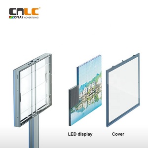 หน้าจอ LED โฆษณาป้ายดิจิตอล LED ระบบควบคุม NOVA นำหน้าจอดิจิตอลกลางแจ้ง