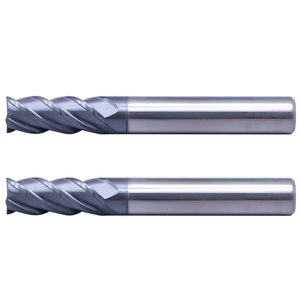 UNT fabrika doğrudan satış katı karbür kare kaplamalı Fresa evrensel 4 flüt CNC torna freze araçları paslanmaz - Product Image 5