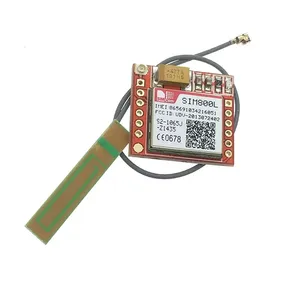 最小SIM800L GPSGSMモジュールキットMicroSIMカードコアボードクアッドバンドTTLシリアルポート (アンテナ付き) - Product Image 4