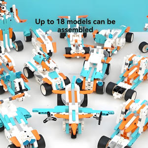 Kit de robótica STEM de 280 piezas, seis modelos de bloques de construcción educativos, aprendizaje STEAM con aplicación de programación y Control remoto, unidades - Product Image 3