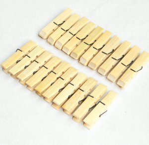 7.2Cm Bán Buôn Sản Xuất Giá Thấp Tre Nhỏ Quần Áo Bằng Gỗ Pins Để Clip Craft Thẻ - Product Image 3