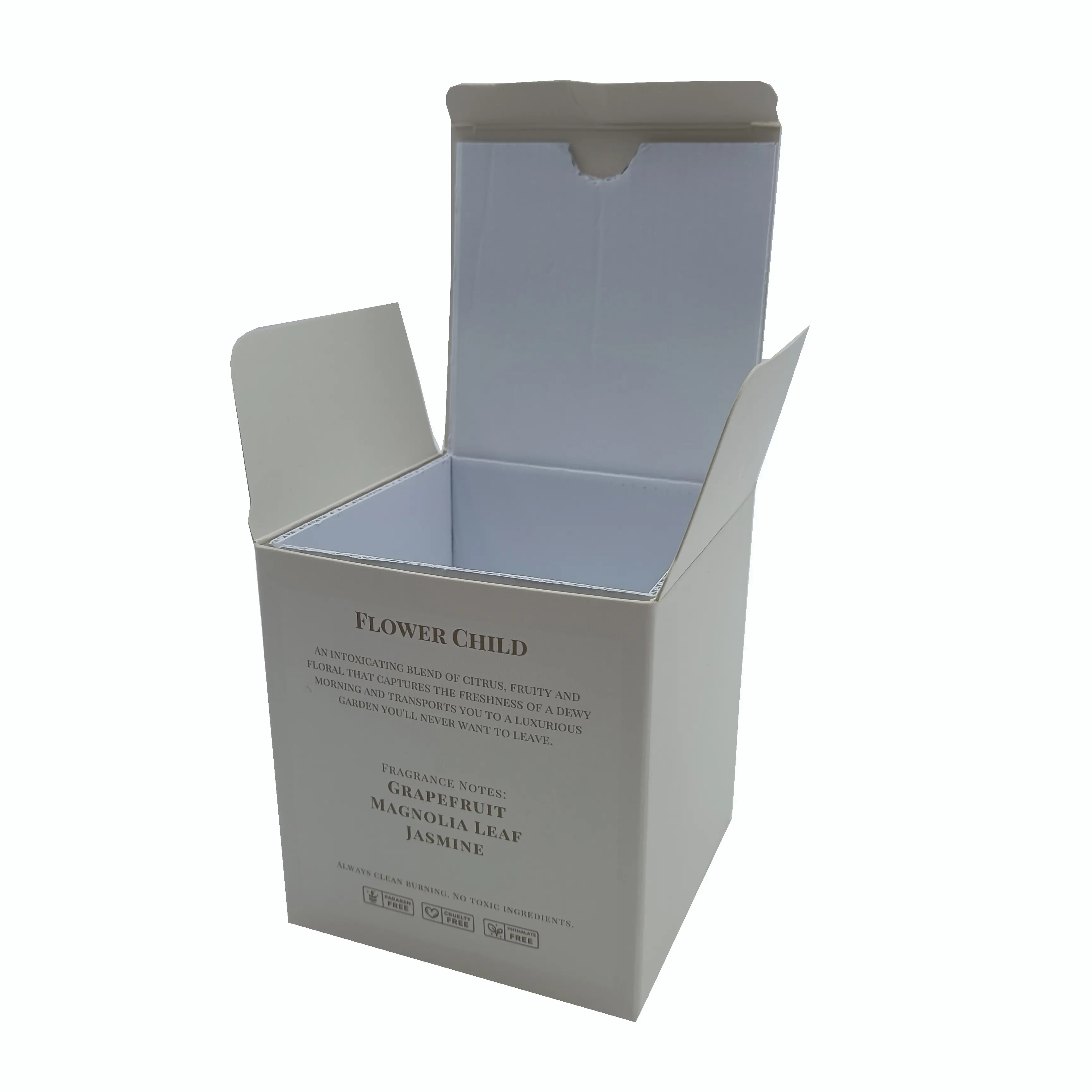 Contenitore regalo di lusso fatto a mano scatola di cartone Design riciclabile vantaggio UV profumo uso artigianale portafoglio
