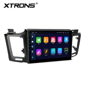 XTRONS 10.1英寸2.5D IPS触摸屏汽车全球定位系统导航汽车收音机安卓丰田RAV4同轴音频输出 - Product Image 1