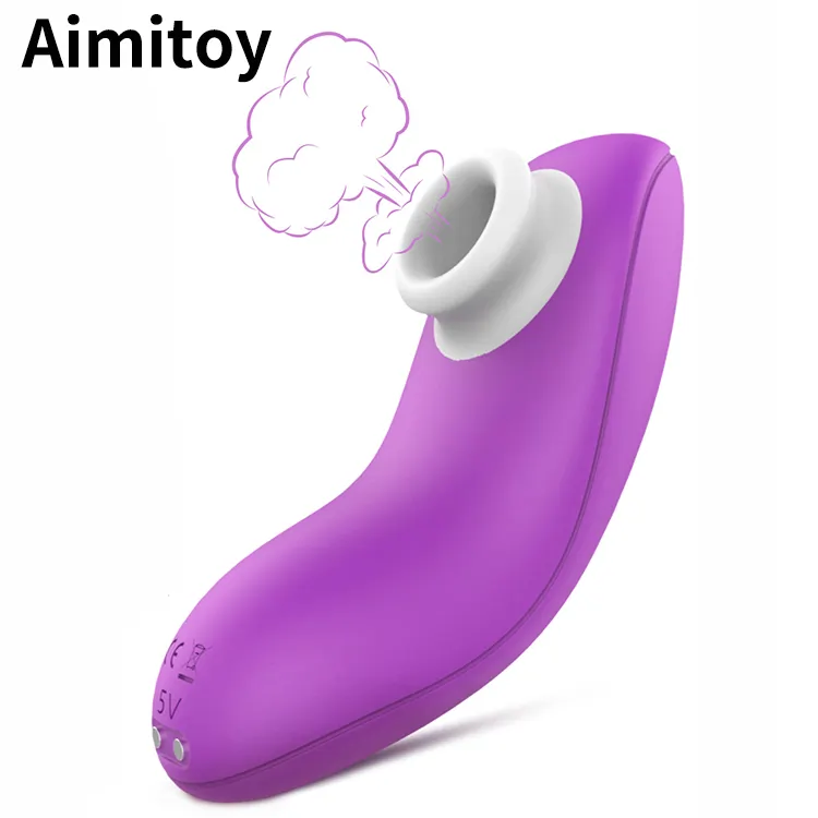 Aimitoy-pezones de silicona impermeables para mujer, succionador de pecho, estimulador de clítoris y clítoris, vibrador para clítoris