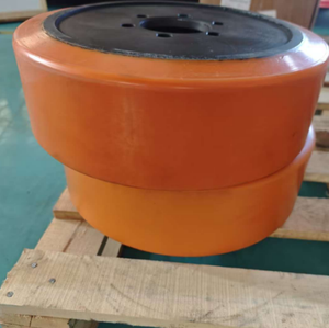 6 delikli Forklift sürüş tekerleği boyutu 343*135-80-6 CQD-20H palet istifleyici tekerleği için çalışır. - Product Image 3