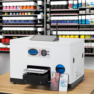 Potente máquina de carcasas de teléfono con impresión UV Código QR único Pedido Personalización simple y eficiente una variedad de materiales de carcasas - Product Image 1