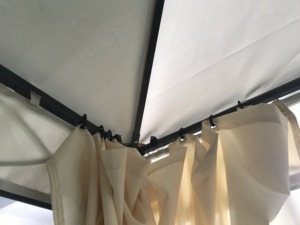 Açık havada Premium kalite için örgü ile 3X3X2.75M sınıf gölgelik ve bahçe yapıları Gazebo - Product Image 2