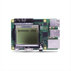 Ahududu Pi 4 ahududu Pi 3 Model 1.6 inç 84x48 arka işık anahtarı LCD ekran uyumlu Pi2/1/turuncu Pi eğitim Maker panoları