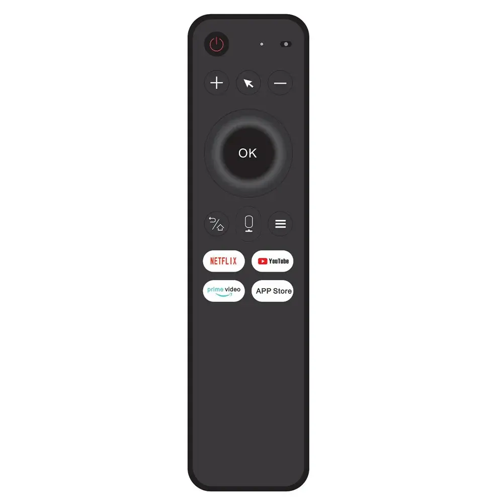 2023 venta al por mayor 2,4G conexión inalámbrica control remoto de voz aprendizaje infrarrojo Air mouse V9 controles remotos para Android TV box