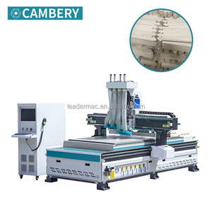 Máquina enrutadora CNC de anidación de madera ATC, multihusillos, herramienta automática de carpintería, cambio de husillo, Servo, talladora CNC - Product Image 1