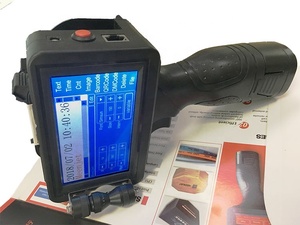 Für Meenjet M6 Tragbarer Hands trahl drucker Batch Ink Jet Coder für Stoff flaschen rohr RICOH Druck für Datum Chargen nummer Codierung - Product Image 5