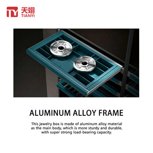 Tủ quần áo kéo ra giỏ ngăn kéo phong cách lưới ngăn được xây dựng trong trượt đường sắt phần cứng đi bộ trong tủ quần áo lưu trữ đồ lót giỏ - Product Image 5