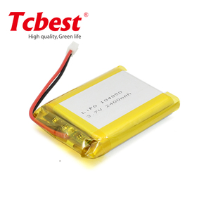 OEM 104050聚合物锂离子电池3.7V <span class=keywords><strong>2400mah</strong></span>适用于智能手机，笔记本电脑，便携式摄像机，数码相机，机器人，玩具车