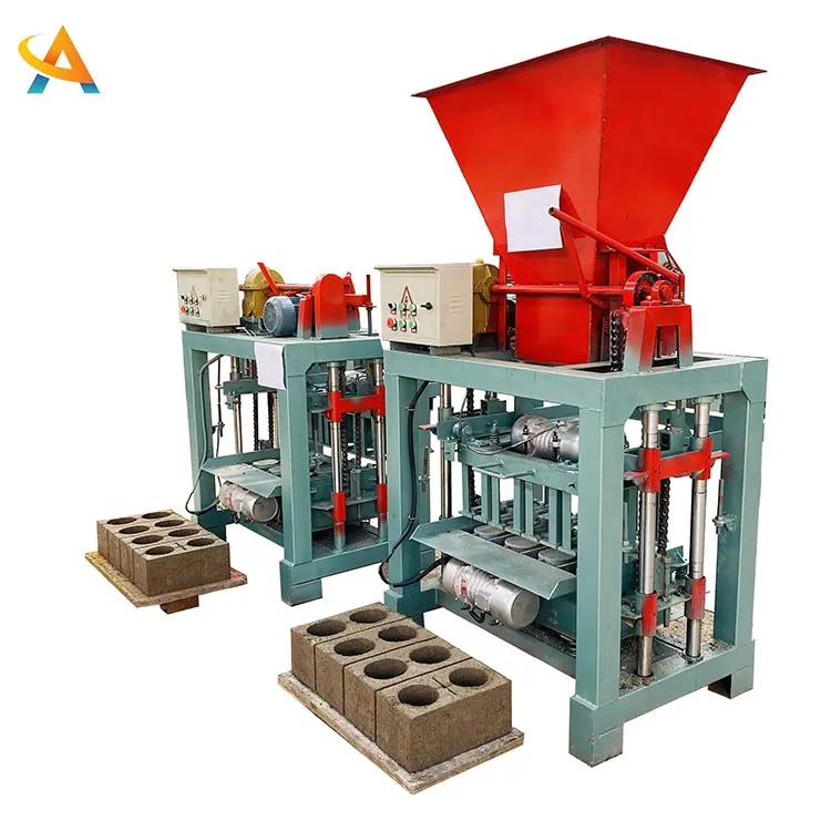 2021 hot sale manual mud interlock brick making machine small manufacturing machines