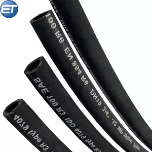 OEM/ODM SAE 100 R6ファブリック強化油圧ホース低圧アプリケーションカスタム切削加工サービス - Product Image 1