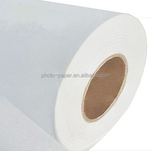 60 "x 30m dung dịch cuộn vải không thấm nước <span class=keywords><strong>Matte</strong></span> Polyester Gallery triển lãm nghệ thuật phun vải cuộn - Product Image 3