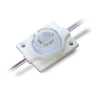 1.5W 1 led โมดูลไฟด้านข้างกําลังสูง 3W โมดูลฉีดพร้อมเลนส์สําหรับกล่องไฟ