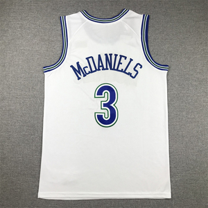 2024 yeni stiller ve sıcak satış popüler basketbol erkek işlemeli dikişli mor Jersey #5 Anthony Edwards Jersey Jersey - Product Image 3