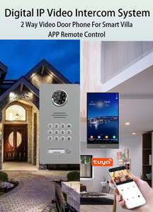 Smart Video Intercom WiFi 8-Zoll-Monitor mit Türklingel kamera Ip Video Tür sprechanlage Intercom-System für Villa - Product Image 4