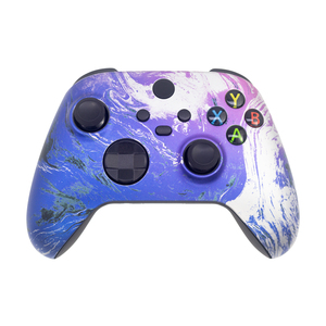Fast Delivery for <strong>Xbox</strong> Series Hydro Dipping Front Shell Soft Touch Finish Rear Faceplate Whole Set Solid Buttons for <strong>Xbox</strong> Series - Product Image 4
