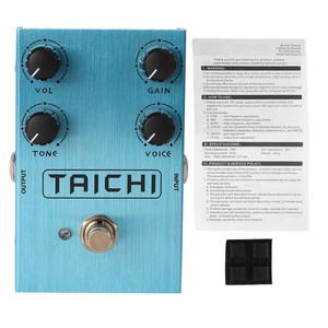 Electric Guitar Effects Drive Pedal Effector Simulating Guitar <strong>Distortion</strong> and Overdrive Effects an 38 <strong>Light</strong> Blue