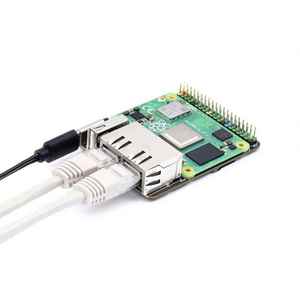 CM4-DUAL-ETH-MINI scheda Base Ethernet Dual Gigabit progettata per Raspberry Pi Compute modulo 4 kit di schede di espansione - Product Image 5