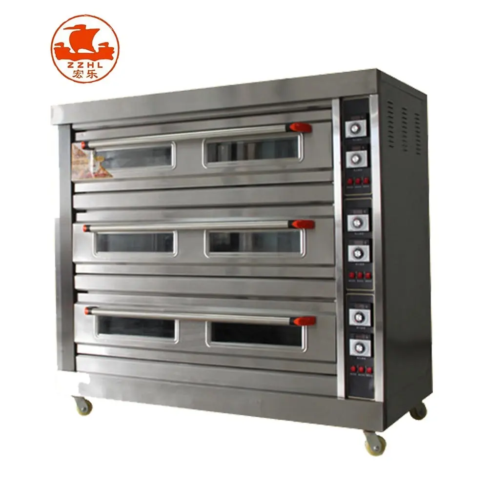 Kommerziellen Pizza Gas Drehrohrofen/rack Rotary Ofen Backen Maschine Preis