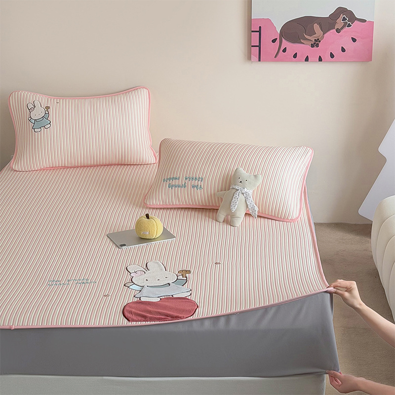 Broderie appliquée PE - Lapin fée tomate - Drap housse