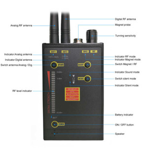 50MHz-5.4GHz Long Distance Anti-bug Sweep Security <strong>Device</strong> - Product Image 5