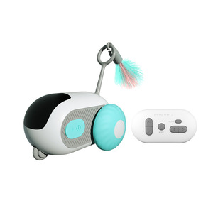 Smart Remote Control <strong>Cat</strong> Toy Interactive <strong>Cat</strong> Obstacle Avoidance USB Charging Feather Play for Active <strong>Cats</strong> - Product Image 1