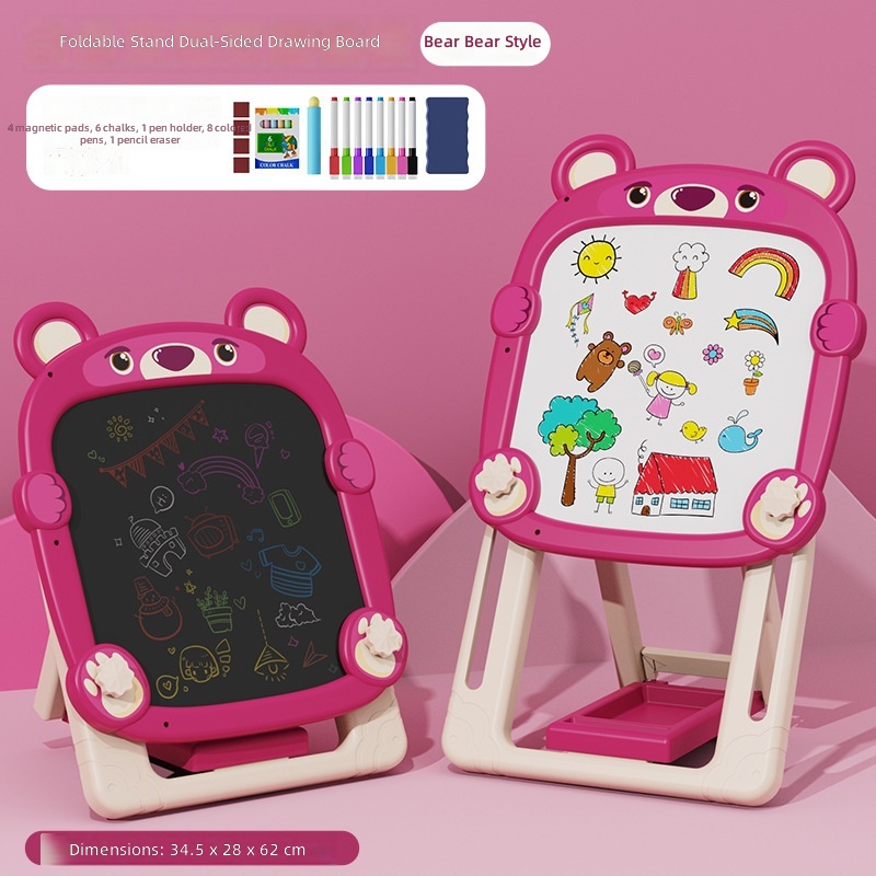 Rose bear double sketchpad