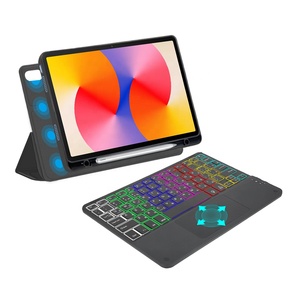 Funda de teclado inalámbrico funcional múltiple para Huawei matepad SE 11, Funda personalizada para tableta OEM con retroiluminación y panel táctil - Product Image 5