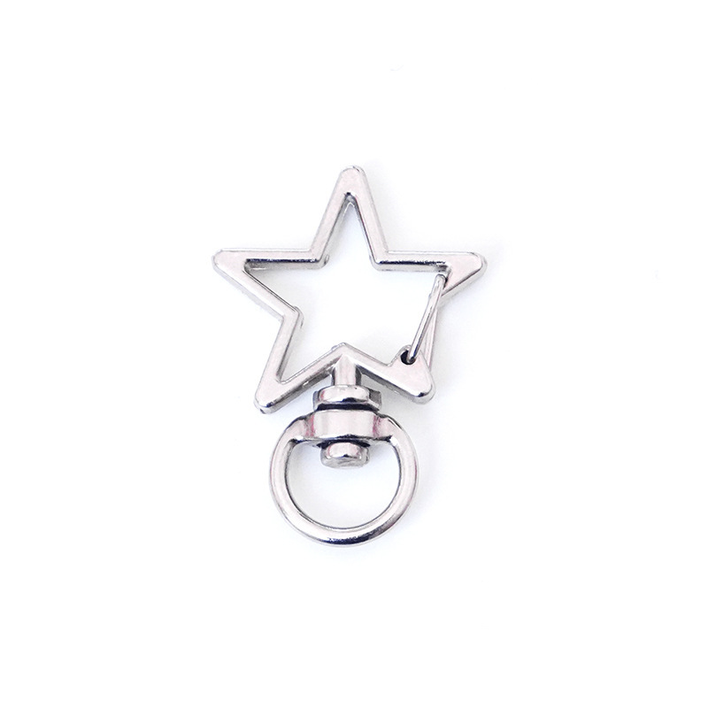 1. Silver five-pointed star