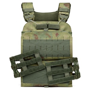 タクティカルアクションカモフラージュ軽量ベストストレングストレーニングベストミッションプロテクションは、Molleで軽量を備えています - Product Image 5