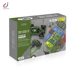 Chengji 3 in 1 2.4G RC off-road rc araba diy yapı taşları kiti 1:18 montaj çocuk oyuncakları uzaktan kontrol diy rc araba çocuk için - Product Image 6
