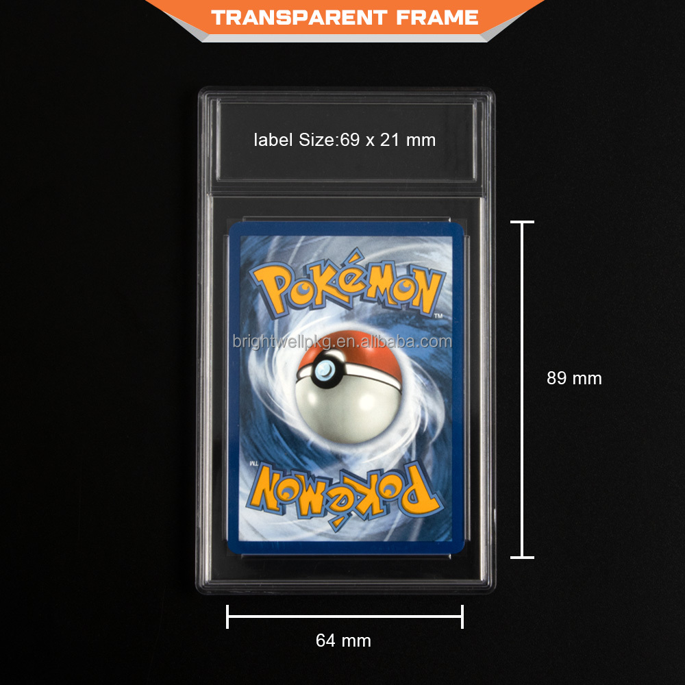 Pokemon Tarjeta Tamaño Transparente