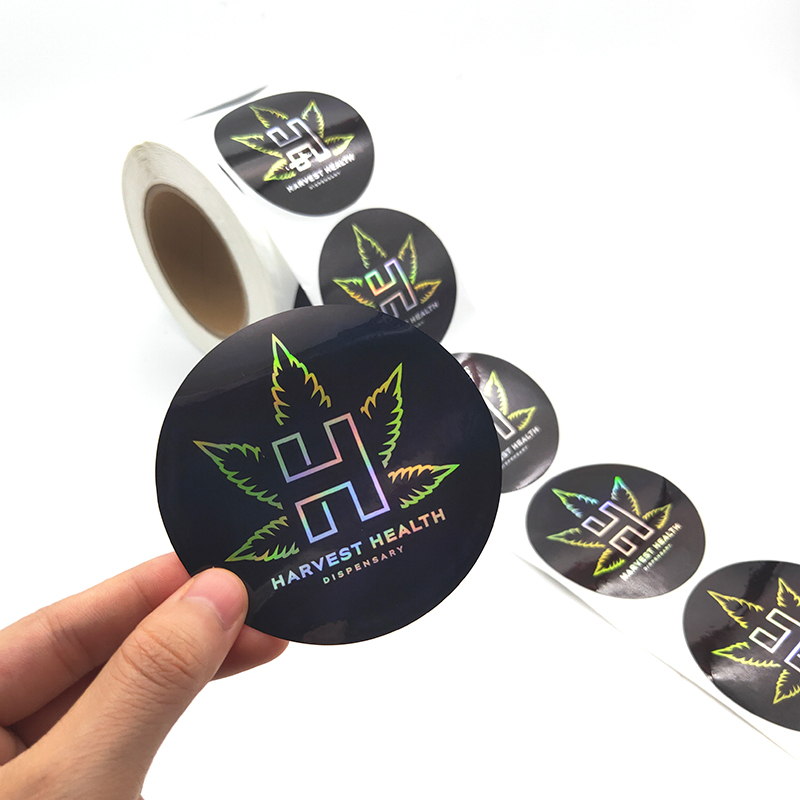 Holographic Roll Label