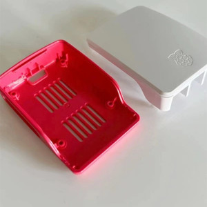 Custodia ufficiale Raspberry Pi 5 guscio rosso bianco ABS con supporto a temperatura controllata per RPI 5 Pi5 - Product Image 2