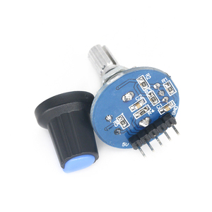 5V Drehgeber modul mit Audio rotierendem Potentiometer Knopf kappe Entwicklung Ziegels ensor für Arduino ICs Produkt