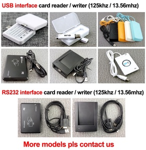 เครื่องอ่านการ์ดอัจฉริยะ/เครื่องเขียนแบบพรอกซิมิตี125kHz/13.56MHz พอร์ต USB sc/ พอร์ต RS232 DC 9-12V <100mA CN;SHG - Product Image 6
