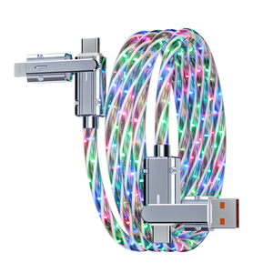 สายชาร์จโทรศัพท์มือถือและสายคอมพิวเตอร์แบบ2-in-1ชนิด C - Product Image 1