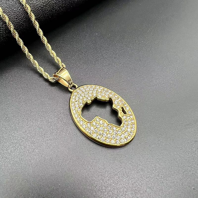 Colgante único de oro