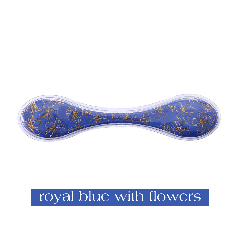 Royal Blue with flowers