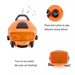 Walking Dancing Eaves drop Programmierung Fernbedienung Walkie Talkie Robot - Product Image 2