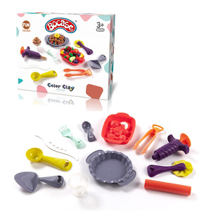 Jouets pour enfants couleur argile bricolage ensemble combinaison jouer maison filles jouets créatif argile argile pâte à modeler