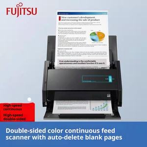 Máy quét USB Fujitsu CIS Sách nhanh Tốc độ cao Tự động hai mặt Độ sâu màu 24-bit Văn phòng chuyên nghiệp Liên tục Di động - Product Image 3