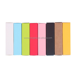 Pembe Lipgloss Floding ambalaj kutu baskısı üretici özel renkli cilt bakımı kozmetik ürün paketleme karton kutu - Product Image 5