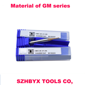 HMX-4E-D1.0S katı karbür Insert parmak freze çakısı kaplama ile freze makinesi için gelişmiş katı frezeler karbür ucu frezeleri - Product Image 2
