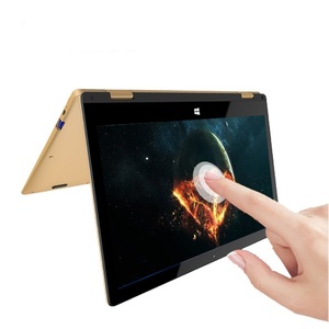 2 in 1タッチスクリーンラップトップ11.6インチ360度コンバーチブル金属ゴールドネットブックノートブックコンピュータ - Product Image 2
